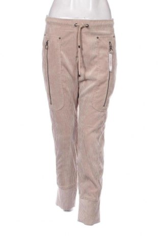 Γυναικείο κοτλέ παντελόνι Mac, Μέγεθος M, Χρώμα  Μπέζ, Τιμή 23,13 €