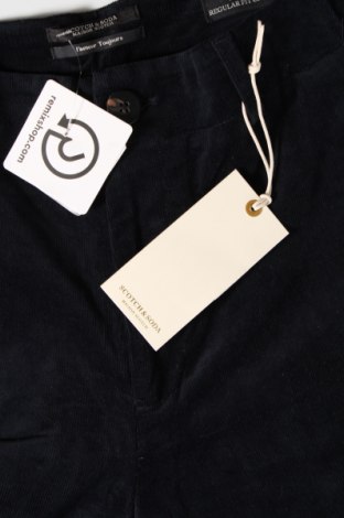 Γυναικείο κοτλέ παντελόνι Maison Scotch, Μέγεθος M, Χρώμα Μπλέ, Τιμή 15,77 €