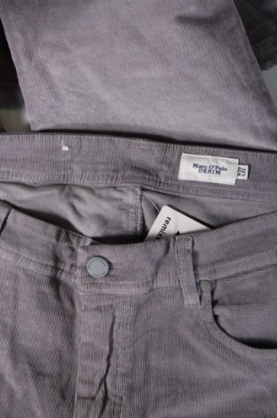 Pantaloni de velvet de femei Marc O'Polo, Mărime L, Culoare Gri, Preț 82,11 Lei