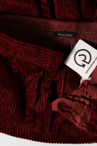 Dámské manšestráky  Massimo Dutti, Velikost S, Barva Červená, Cena  596,00 Kč