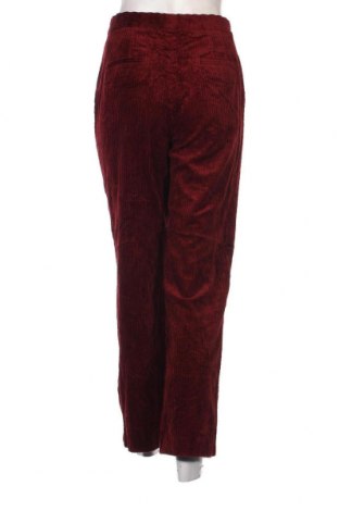 Pantaloni de velvet de femei Massimo Dutti, Mărime S, Culoare Roșu, Preț 123,02 Lei
