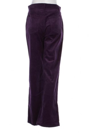 Pantaloni de velvet de femei Monki, Mărime M, Culoare Mov, Preț 47,89 Lei