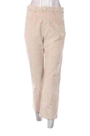 Pantaloni de velvet de femei Opus, Mărime S, Culoare Bej, Preț 42,50 Lei