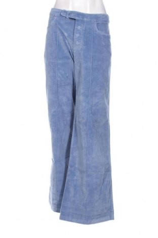 Pantaloni de velvet de femei Oxbow, Mărime L, Culoare Albastru, Preț 166,23 Lei