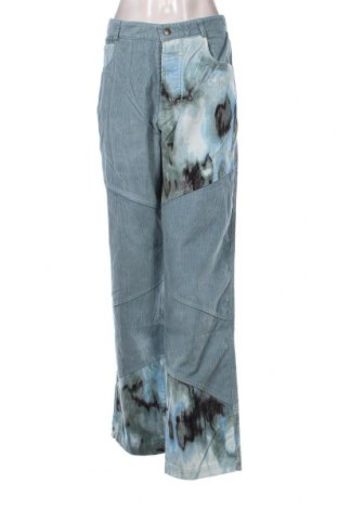 Pantaloni de velvet de femei Oxbow, Mărime L, Culoare Albastru, Preț 166,23 Lei