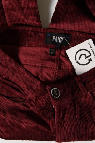 Γυναικείο κοτλέ παντελόνι Paige, Μέγεθος S, Χρώμα Κόκκινο, Τιμή 8,91 €