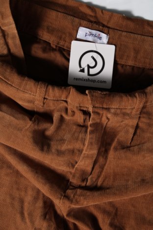 Γυναικείο κοτλέ παντελόνι Pimkie, Μέγεθος XS, Χρώμα Καφέ, Τιμή 1,79 €