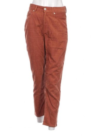 Γυναικείο κοτλέ παντελόνι Pull&Bear, Μέγεθος S, Χρώμα Καφέ, Τιμή 3,59 €