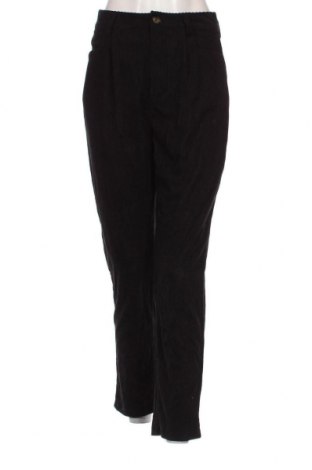 Pantaloni de velvet de femei SHEIN, Mărime S, Culoare Negru, Preț 29,57 Lei