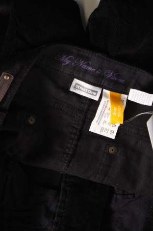Γυναικείο κοτλέ παντελόνι Street One, Μέγεθος L, Χρώμα Μαύρο, Τιμή 7,61 €