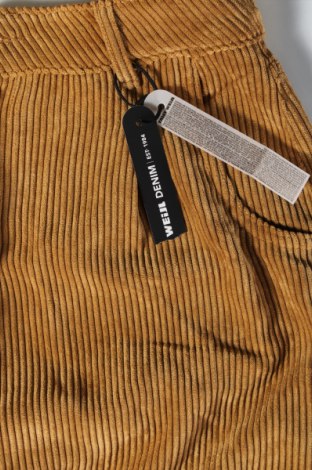 Pantaloni de velvet de femei Tally Weijl, Mărime L, Culoare Galben, Preț 59,01 Lei
