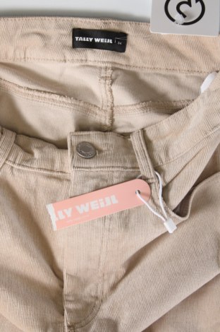 Дамски джинси Tally Weijl, Размер XS, Цвят Бежов, Цена 11,50 лв.