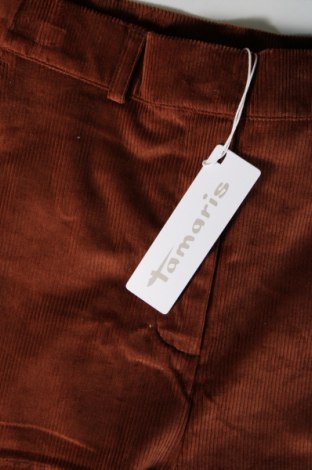 Pantaloni de velvet de femei Tamaris, Mărime S, Culoare Maro, Preț 45,89 Lei