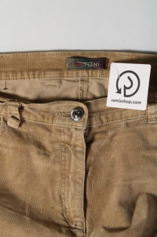 Дамски джинси Toni, Размер L, Цвят Бежов, Цена 41,00 лв.