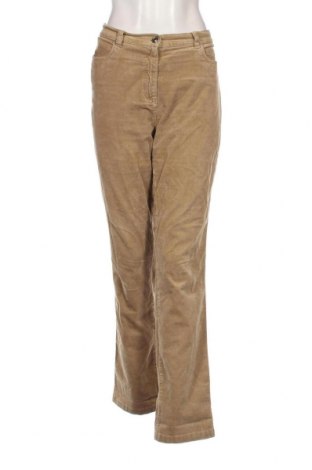 Γυναικείο κοτλέ παντελόνι Toni, Μέγεθος L, Χρώμα  Μπέζ, Τιμή 12,68 €