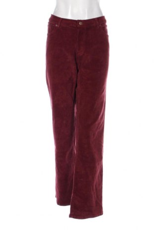 Γυναικείο κοτλέ παντελόνι Trailer, Μέγεθος XL, Χρώμα Κόκκινο, Τιμή 6,06 €
