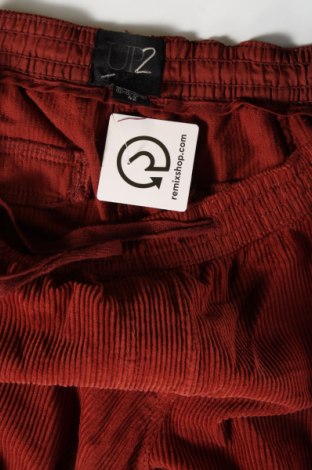 Pantaloni de velvet de femei Up 2 Fashion, Mărime M, Culoare Roșu, Preț 30,52 Lei