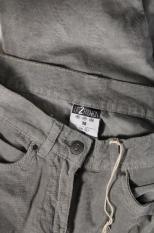 Pantaloni de velvet de femei Up 2 Fashion, Mărime M, Culoare Gri, Preț 24,80 Lei