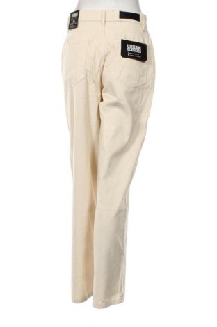 Pantaloni de velvet de femei Urban Classics, Mărime S, Culoare Ecru, Preț 37,99 Lei
