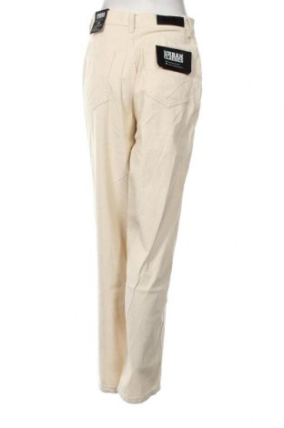 Pantaloni de velvet de femei Urban Classics, Mărime M, Culoare Ecru, Preț 58,99 Lei