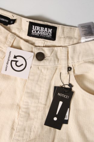 Pantaloni de velvet de femei Urban Classics, Mărime M, Culoare Ecru, Preț 37,99 Lei