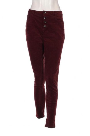Γυναικείο κοτλέ παντελόνι Yessica, Μέγεθος M, Χρώμα Κόκκινο, Τιμή 5,92 €