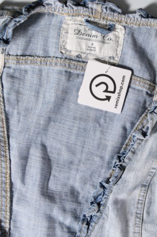 Damenweste Denim Co., Größe XS, Farbe Blau, Preis € 9,82