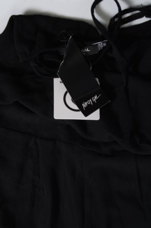 Damen Overall Nasty Gal, Größe XXS, Farbe Schwarz, Preis 19,18 €