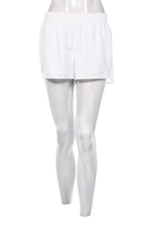 Γυναικείο κοντό παντελόνι Adidas, Μέγεθος XL, Χρώμα Λευκό, Τιμή 10,20 €