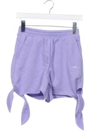 Дамски къс панталон Adidas Originals, Размер XS, Цвят Лилав, Цена 30,80 лв.