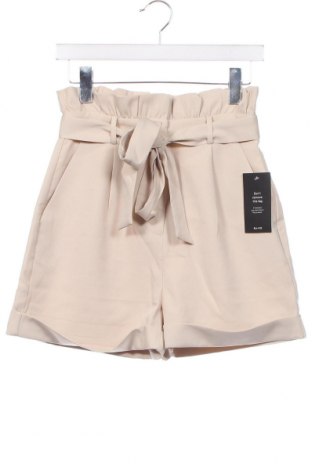 Pantaloni scurți de femei Anika Teller x NA-KD, Mărime XS, Culoare Bej, Preț 70,92 Lei