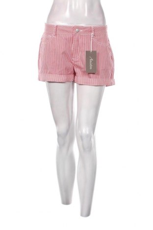Дамски къс панталон Aniston, Размер M, Цвят Червен, Цена 10,85 лв.
