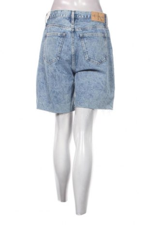 Pantaloni scurți de femei Calvin Klein Jeans, Mărime M, Culoare Albastru, Preț 407,89 Lei