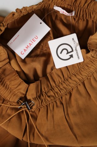 Дамски къс панталон Camaieu, Размер M, Цвят Кафяв, Цена 10,85 лв.