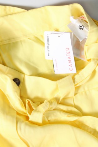 Γυναικείο κοντό παντελόνι Camaieu, Μέγεθος M, Χρώμα Κίτρινο, Τιμή 15,98 €