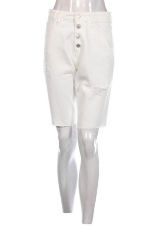 Γυναικείο κοντό παντελόνι Camaieu, Μέγεθος M, Χρώμα Λευκό, Τιμή 7,19 €
