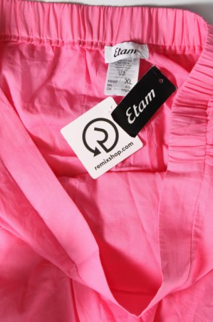 Дамски къс панталон Etam, Размер XL, Цвят Розов, Цена 77,00 лв.