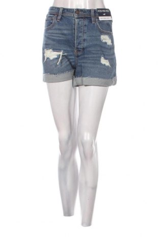 Γυναικείο κοντό παντελόνι Hollister, Μέγεθος S, Χρώμα Μπλέ, Τιμή 11,11 €
