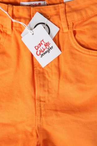 Γυναικείο κοντό παντελόνι Jennyfer, Μέγεθος XS, Χρώμα Πορτοκαλί, Τιμή 7,19 €
