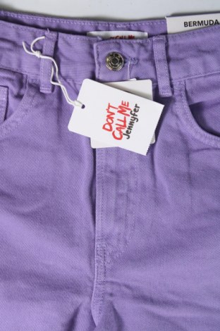 Дамски къс панталон Jennyfer, Размер XXS, Цвят Лилав, Цена 31,00 лв.