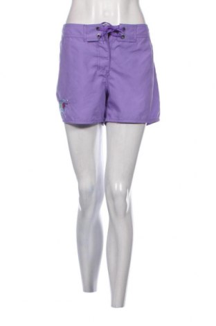 Γυναικείο κοντό παντελόνι Manguun, Μέγεθος XL, Χρώμα Βιολετί, Τιμή 7,16 €