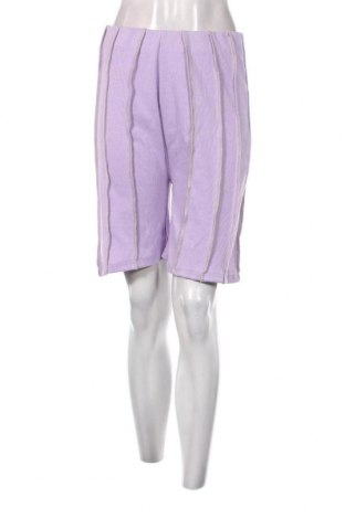 Γυναικείο κοντό παντελόνι Missguided, Μέγεθος M, Χρώμα Βιολετί, Τιμή 4,95 €