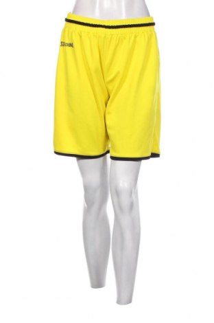Дамски къс панталон Spalding, Размер L, Цвят Жълт, Цена 11,29 лв.