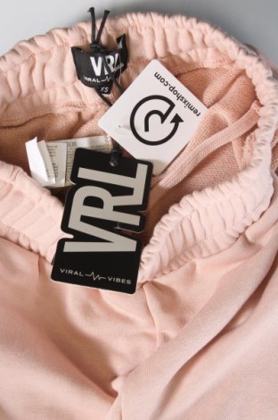 Γυναικείο κοντό παντελόνι Viral Vibes, Μέγεθος XS, Χρώμα Ρόζ , Τιμή 7,94 €