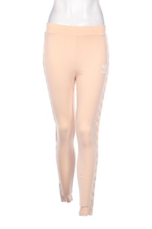 Damen Leggings Hummel, Größe M, Farbe Ecru, Preis 14,38 €