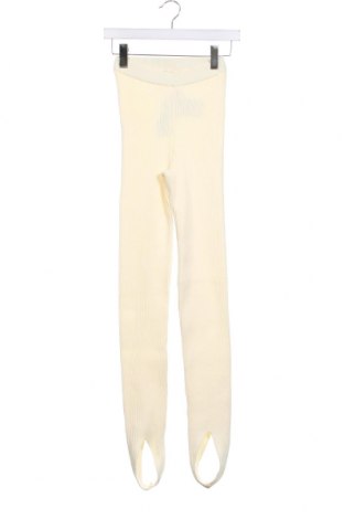 Damen Leggings NA-KD, Größe XS, Farbe Ecru, Preis 14,38 €