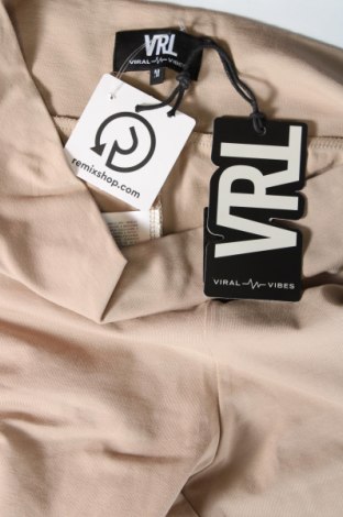 Damen Leggings Viral Vibes, Größe M, Farbe Beige, Preis € 4,79