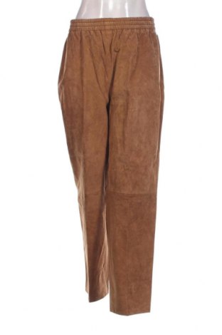 Γυναικείο παντελόνι δερμάτινο, Μέγεθος XL, Χρώμα Καφέ, Τιμή 29,79 €
