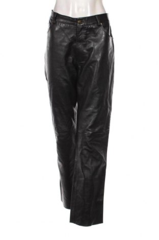 Дамски кожен панталон Gipsy, Размер XL, Цвят Черен, Цена 112,80 лв.