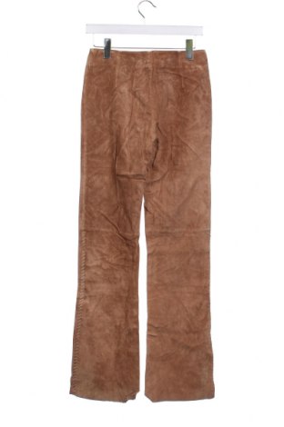 Γυναικείο παντελόνι δερμάτινο TCM, Μέγεθος S, Χρώμα  Μπέζ, Τιμή 17,46 €